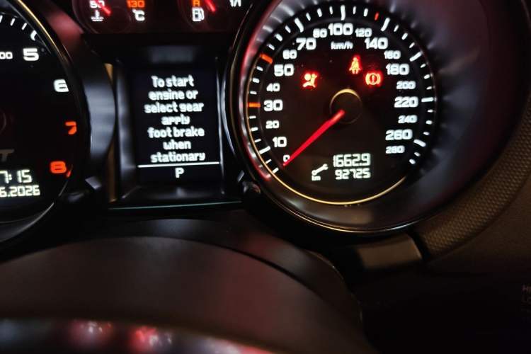 Used Audi TT 2011 TT Coupe 2.0 TFSI Odometer Close Up
