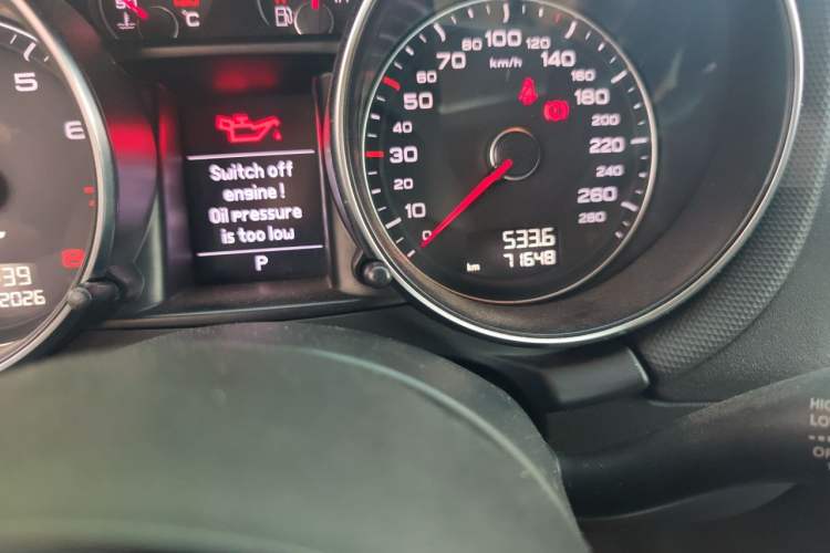 Used Audi TT 2011 TT Coupe 2.0 TFSI Odometer Close Up