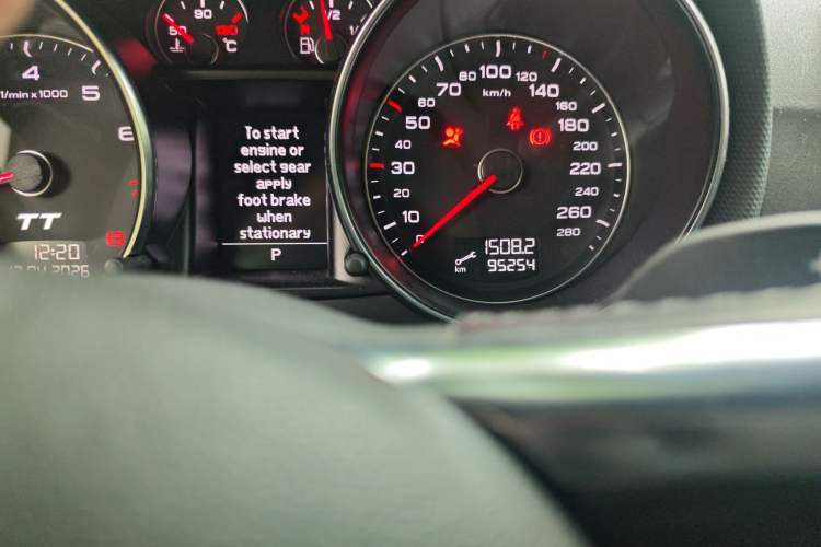 Used Audi TT 2011 TT Coupe 2.0 TFSI Odometer Close Up