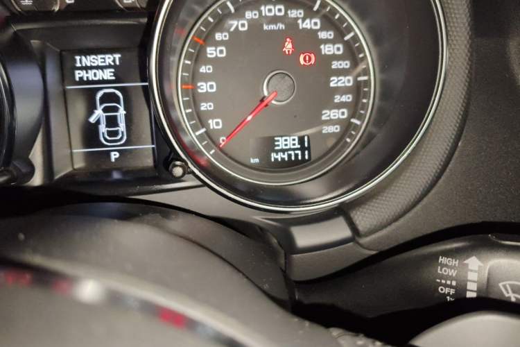 Used Audi TT 2011 TT Coupe 2.0TFSI quattro Odometer Close Up