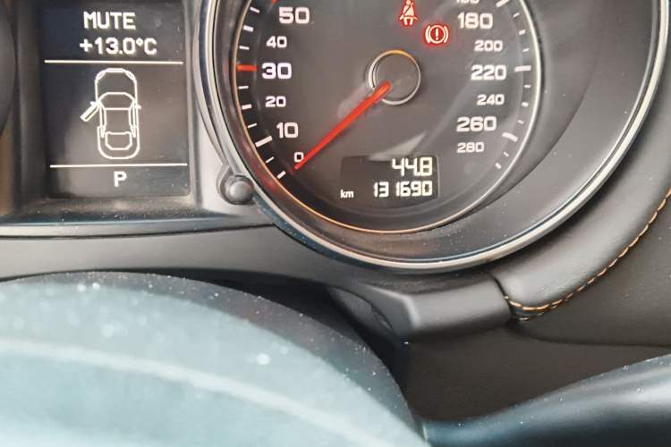 Used Audi TT 2011 TT Coupe 2.0 TFSI Odometer Close Up