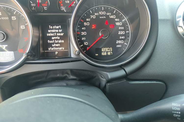 Used Audi TT 2011 TT Coupe 2.0 TFSI Odometer Close Up