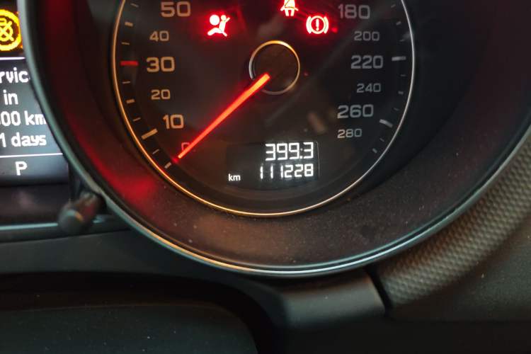 Used Audi TT 2011 TT Coupe 2.0 TFSI Odometer Close Up