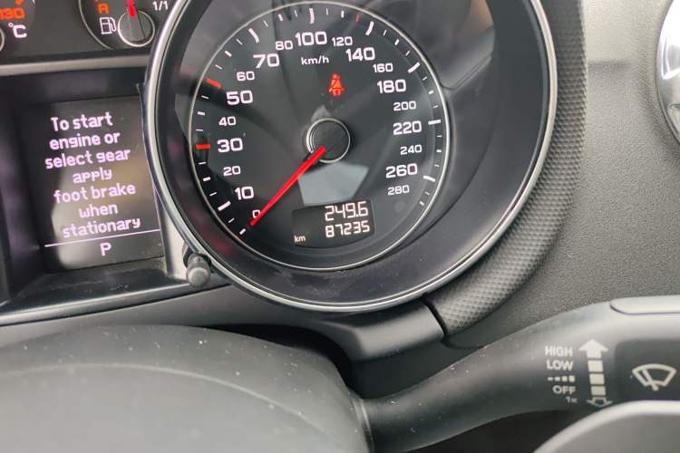Used Audi TT 2011 TT Coupe 2.0 TFSI Odometer Close Up