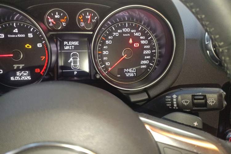 Used Audi TT 2013 TT Coupe 45 TFSI Odometer Close Up