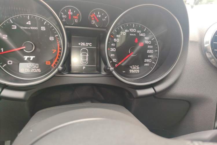 Used Audi TT 2013 TT Coupe 45 TFSI quattro Odometer Close Up