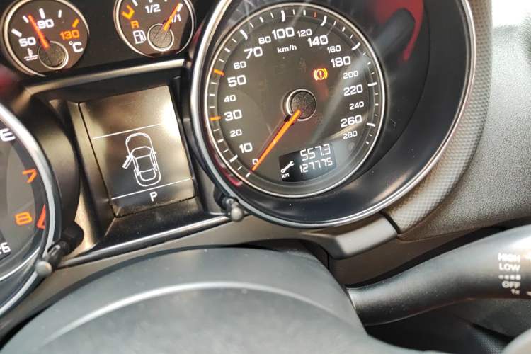 Used Audi TT 2013 TT Coupe 45 TFSI Odometer Close Up