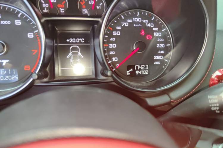 Used Audi TT 2013 TT Coupe 45 TFSI Colorful Dream Edition Odometer Close Up