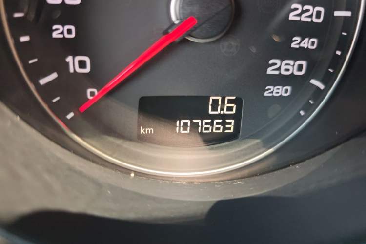 Used Audi TT 2013 TT Coupe 45 TFSI quattro Odometer Close Up