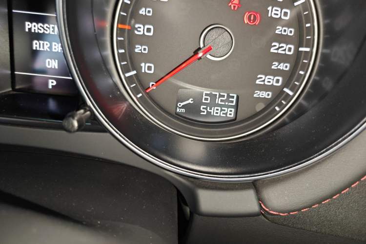 Used Audi TT 2013 TT Coupe 45 TFSI Odometer Close Up