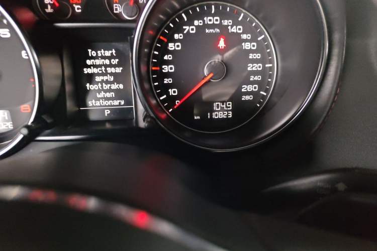Used Audi TT 2013 TT Coupe 45 TFSI Odometer Close Up