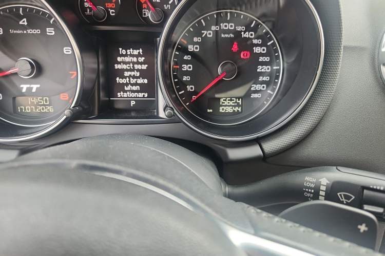Used Audi TT 2013 TT Coupe 45 TFSI Odometer Close Up