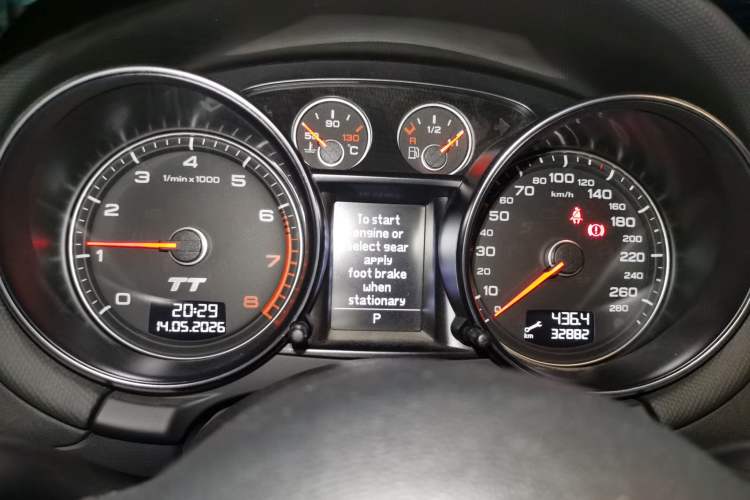 Used Audi TT 2013 TT Coupe 45 TFSI White Classic Edition Instrument Cluster