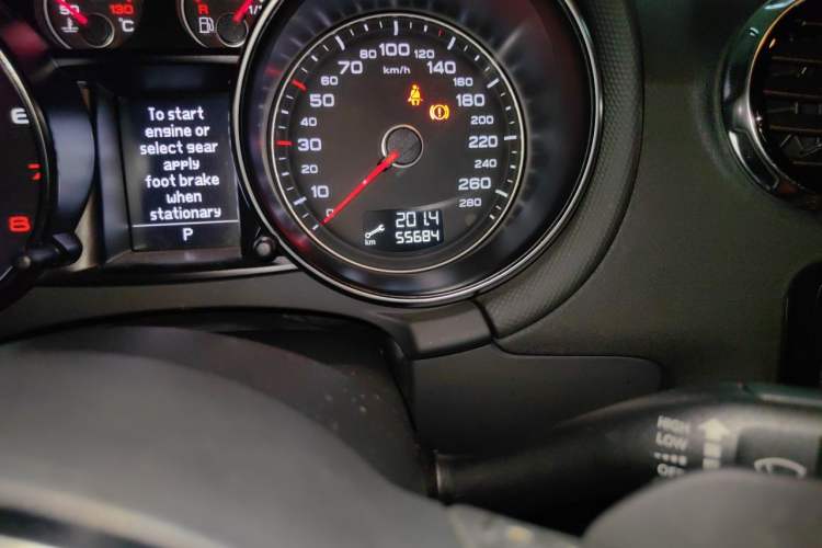 Used Audi TT 2013 TT Coupe 45 TFSI Odometer Close Up