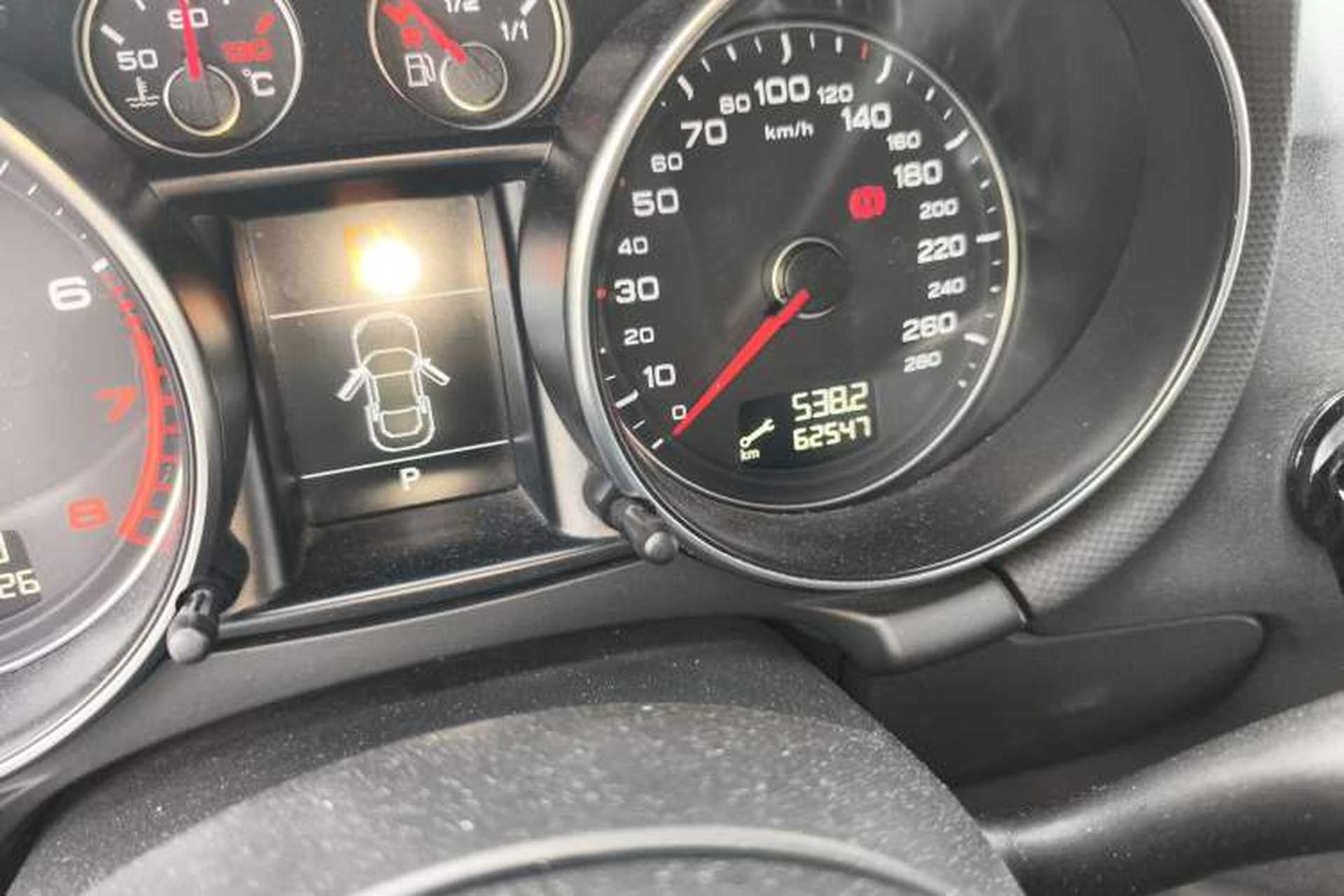 Used Audi TT 2013 TT Roadster 45 TFSI Odometer Close Up