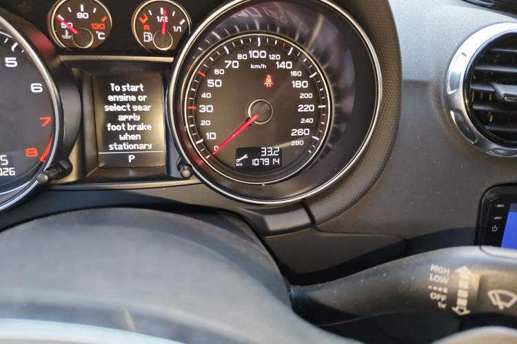 Used Audi TT 2013 TT Coupe 45 TFSI Odometer Close Up