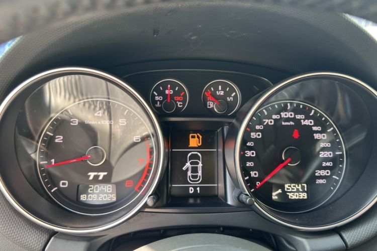Used Audi TT 2013 TT Coupe 45 TFSI Odometer Close Up