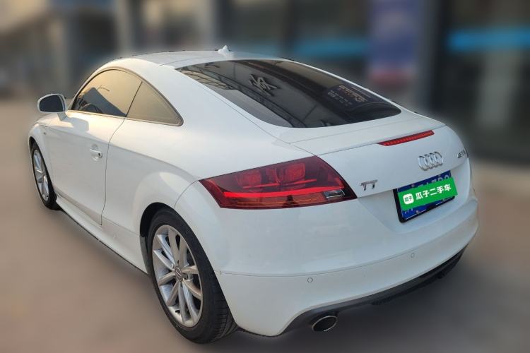 Used Audi TT 2013 TT Coupe 45 TFSI White Classic Edition Rear Left 45 Deg