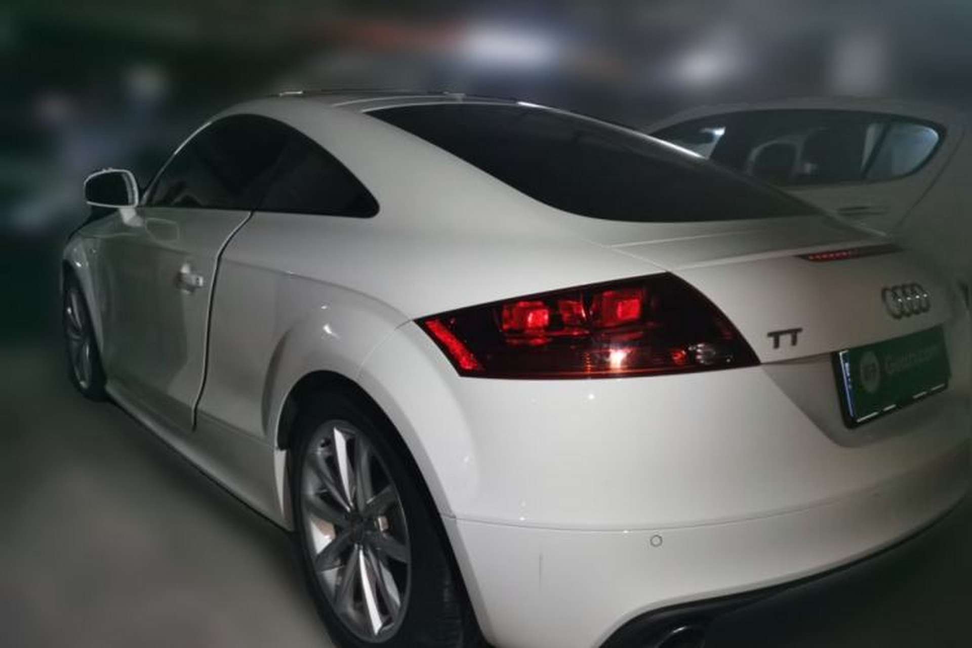 Used Audi TT 2013 TT Coupe 45 TFSI White Classic Edition Rear Left 45 Deg