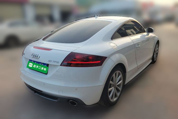 Used Audi TT 2013 TT Coupe 45 TFSI White Classic Edition Rear Right 45 Deg