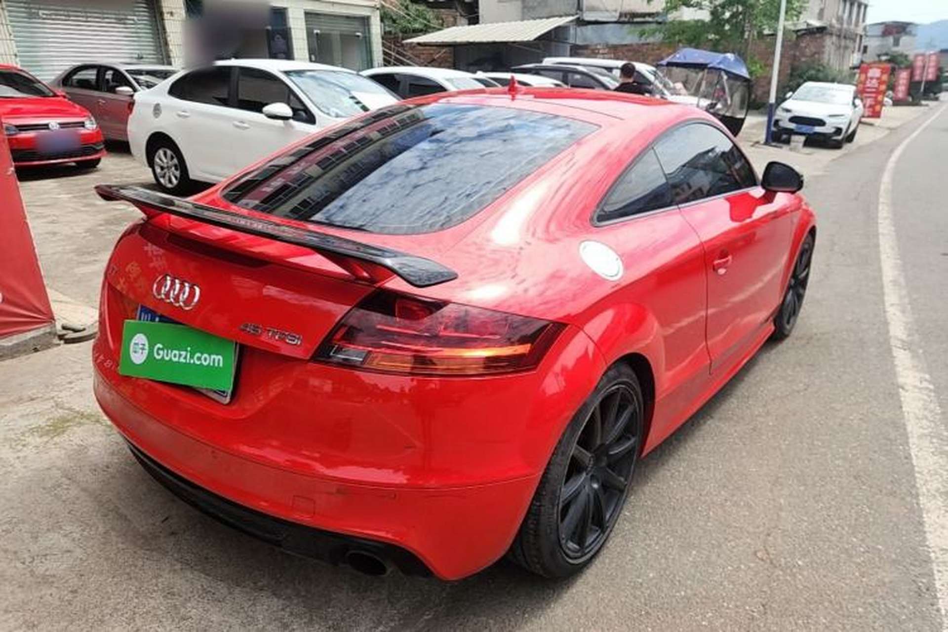 Used Audi TT 2014 TT Coupe 45 TFSI Sport Edition Rear Right 45 Deg