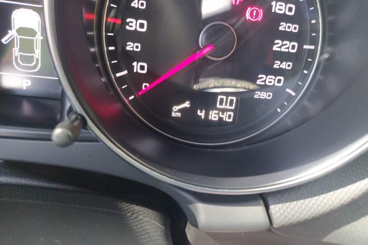 Used Audi TT 2014 TT Coupe 45 TFSI Prestige Edition Odometer Close Up