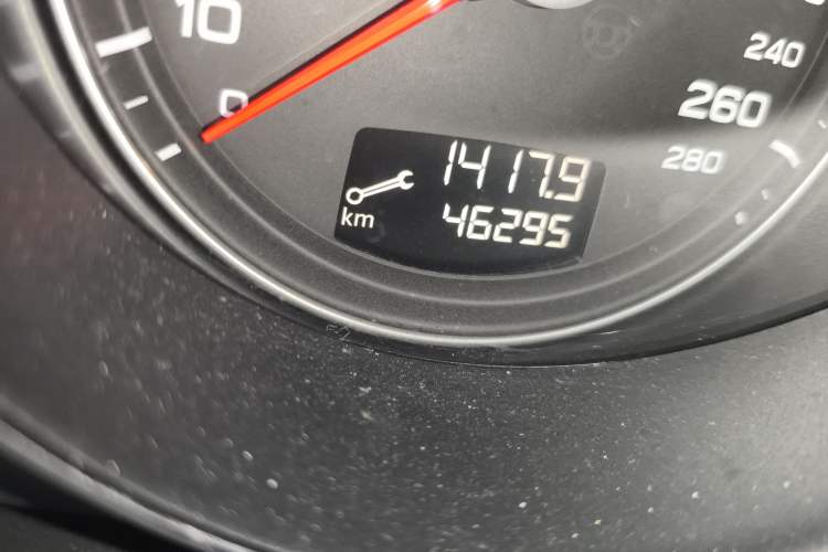 Used Audi TT 2014 TT Coupe 45 TFSI Prestige Edition Odometer Close Up