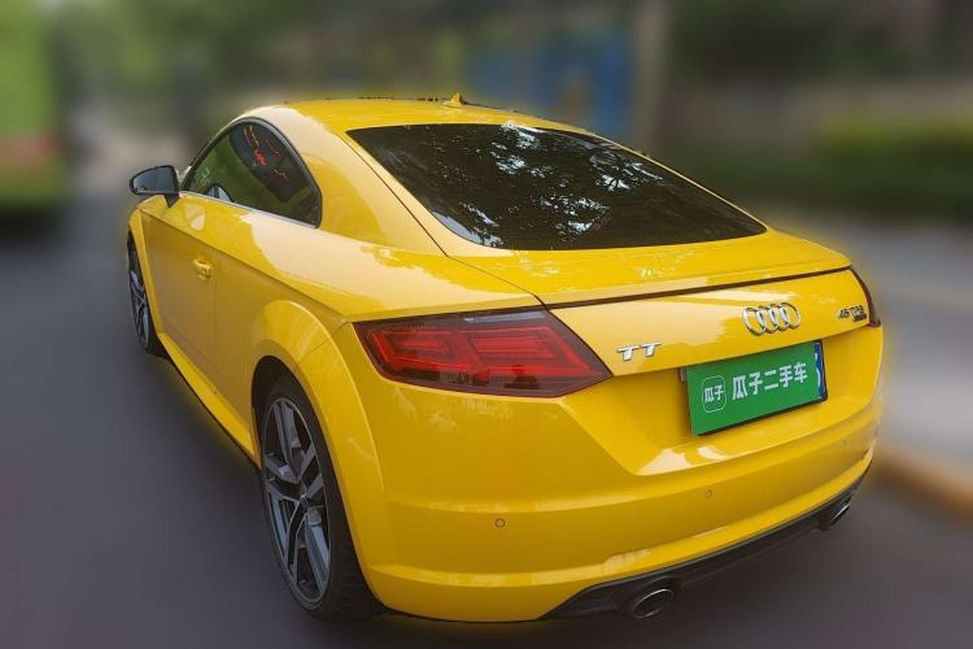 Used Audi TT 2015 TT Coupe 45 TFSI quattro Rear Left 45 Deg