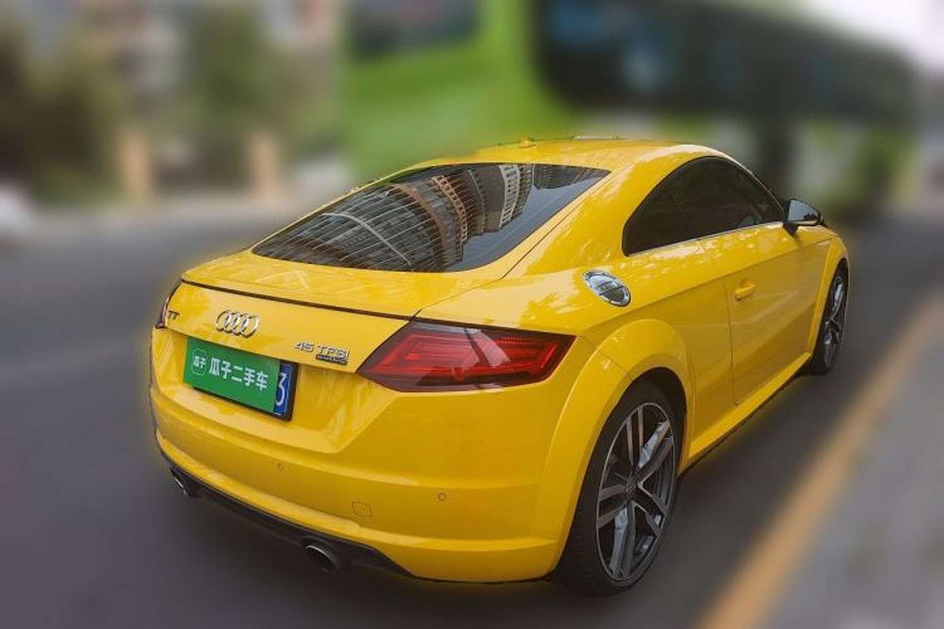 Used Audi TT 2015 TT Coupe 45 TFSI quattro Rear Right 45 Deg