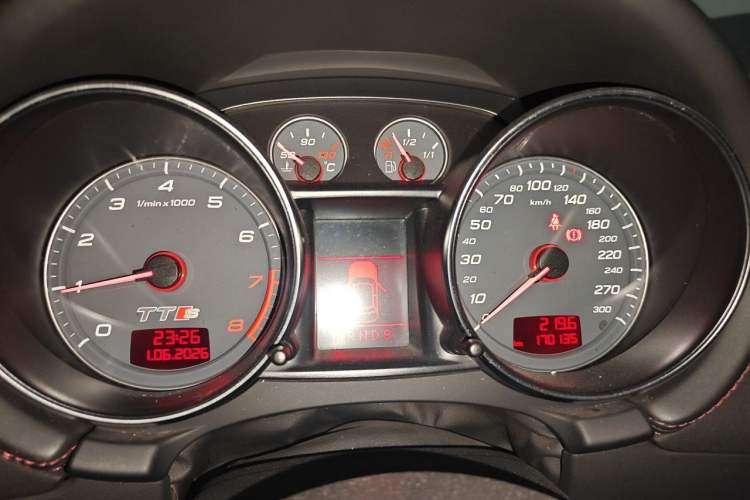 Used Audi TTS 2011 TTS Coupe 2.0TFSI quattro Odometer Close Up