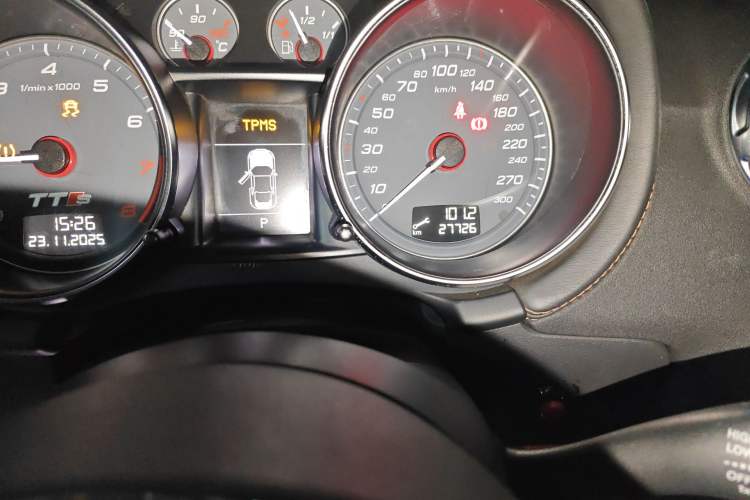 Used Audi TTS 2011 TTS Coupe 2.0TFSI quattro Odometer Close Up