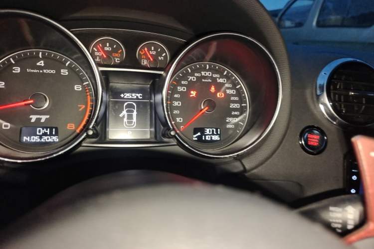 Used Audi TTS 2011 TT Coupe 2.0 TFSI Odometer Close Up