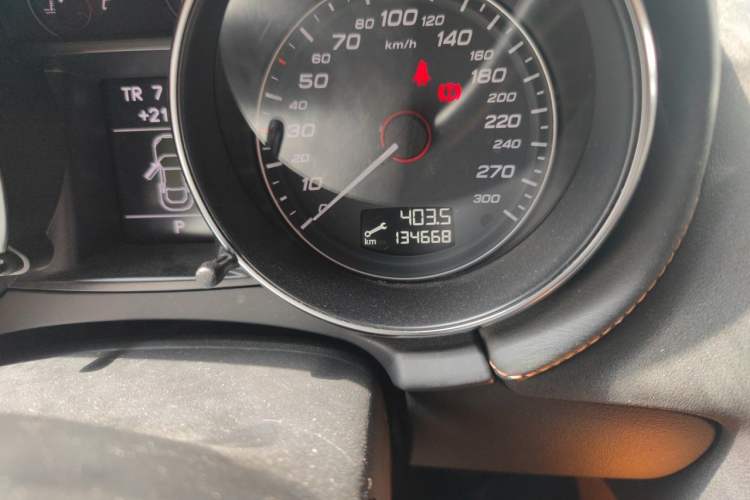 Used Audi TTS 2011 TTS Coupe 2.0TFSI quattro Odometer Close Up