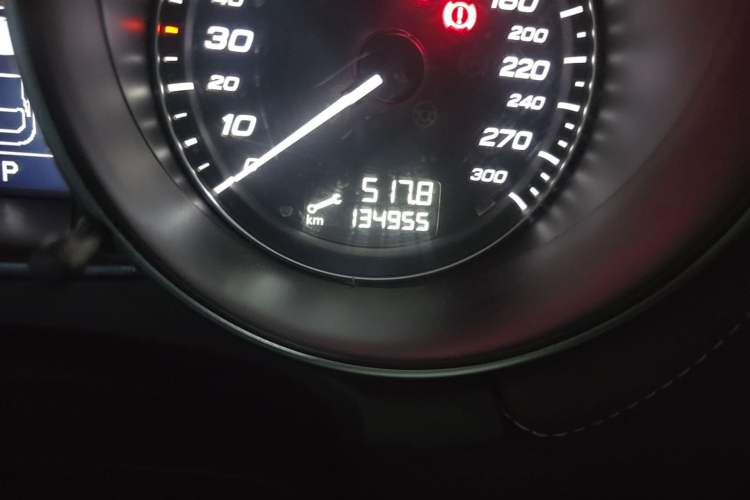 Used Audi TTS 2011 TTS Coupe 2.0TFSI quattro Odometer Close Up