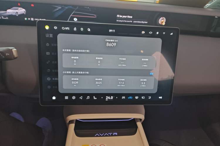 Used Avatr 06 2025 Pro Range-Extended Edition Audio And AC Panel