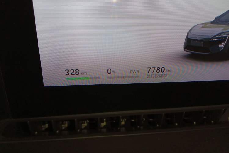 Used Avatr 06 2025 Max All-Electric Version Odometer Close Up