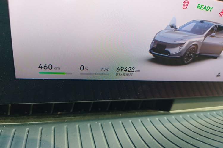 Used Avatr 07 2024 Max Pure Electric Edition Odometer Close Up