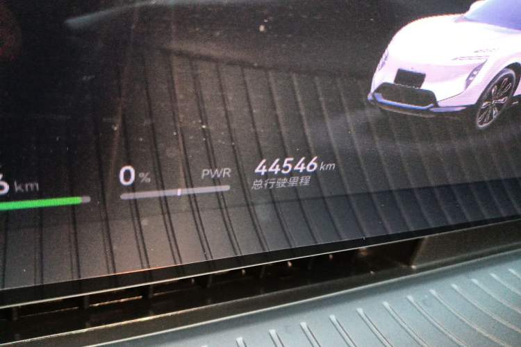 Used Avatr 07 2024 Max Pure Electric Edition Odometer Close Up