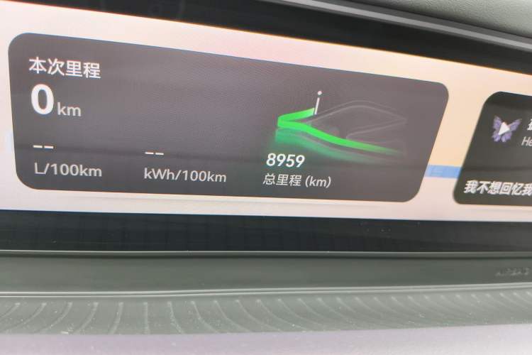 Used Avatr 07 2026 Elite Range-Extended Version 52.01kWh Odometer Close Up