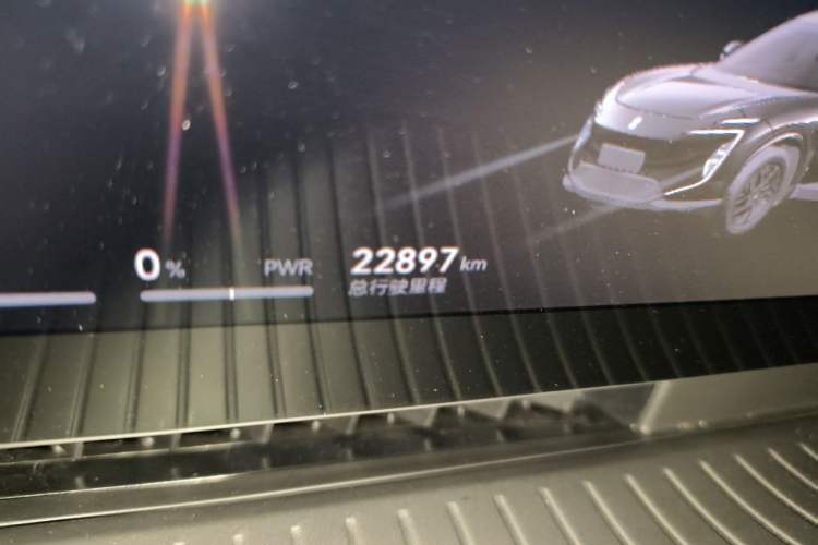 Used Avatr 07 2026 Elite Pure-Electric Version Odometer Close Up