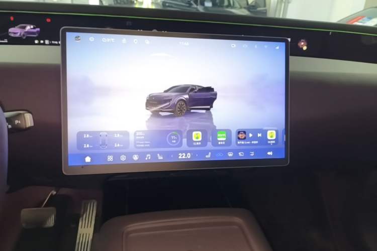 Used Avatr 07 2026 Elite Range-Extended Version 52.01kWh Audio And AC Panel