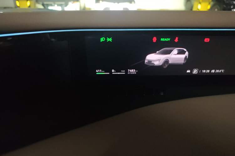 Used Avatr 07 2026 Elite Pure-Electric Version Odometer Close Up