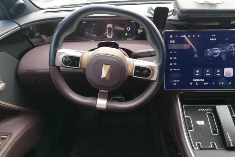Used Avatr 11 2022 Ultra-Long Range Dual-Motor Luxury Edition 5 Seats Steering Wheel