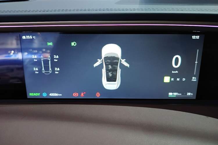 Used Avatr 11 2023 Harmony 90-degree Rear-wheel Drive Business Edition Instrument Cluster