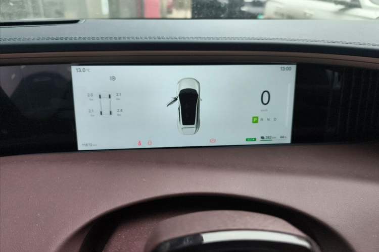 Used Avatr 11 2023 Harmony 90-degree Rear-wheel Drive Edition Odometer Close Up