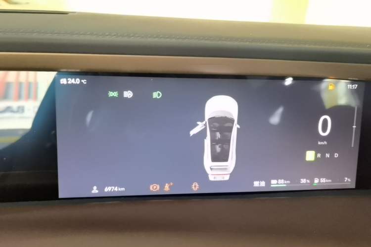 Used Avatr 11 2025 Year Updated Max Extended-Range Version Instrument Cluster