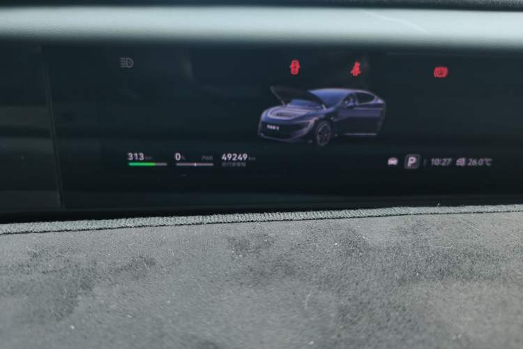 Used Avatr 12 2023 650 Three-Laser Four-Wheel Drive GT Version Odometer Close Up
