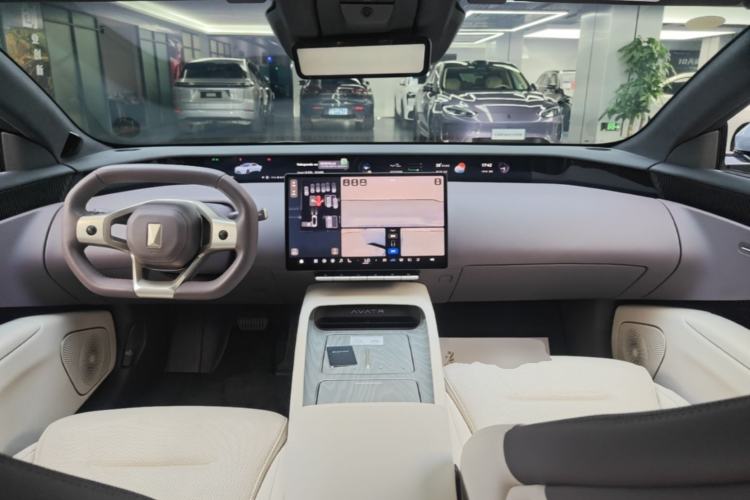 Used Avatr 12 2023 700 Three-Laser Rear-Wheel Drive Luxury Edition Center Console