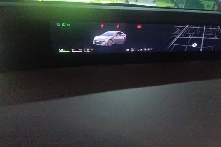 Used Avatr 12 2023 700 Three-Laser Rear-Wheel Drive Luxury Edition Instrument Cluster