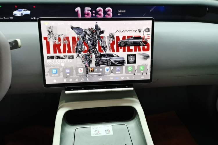 Used Avatr 12 2023 650 Three-Laser Four-Wheel Drive Performance Edition Audio And AC Panel